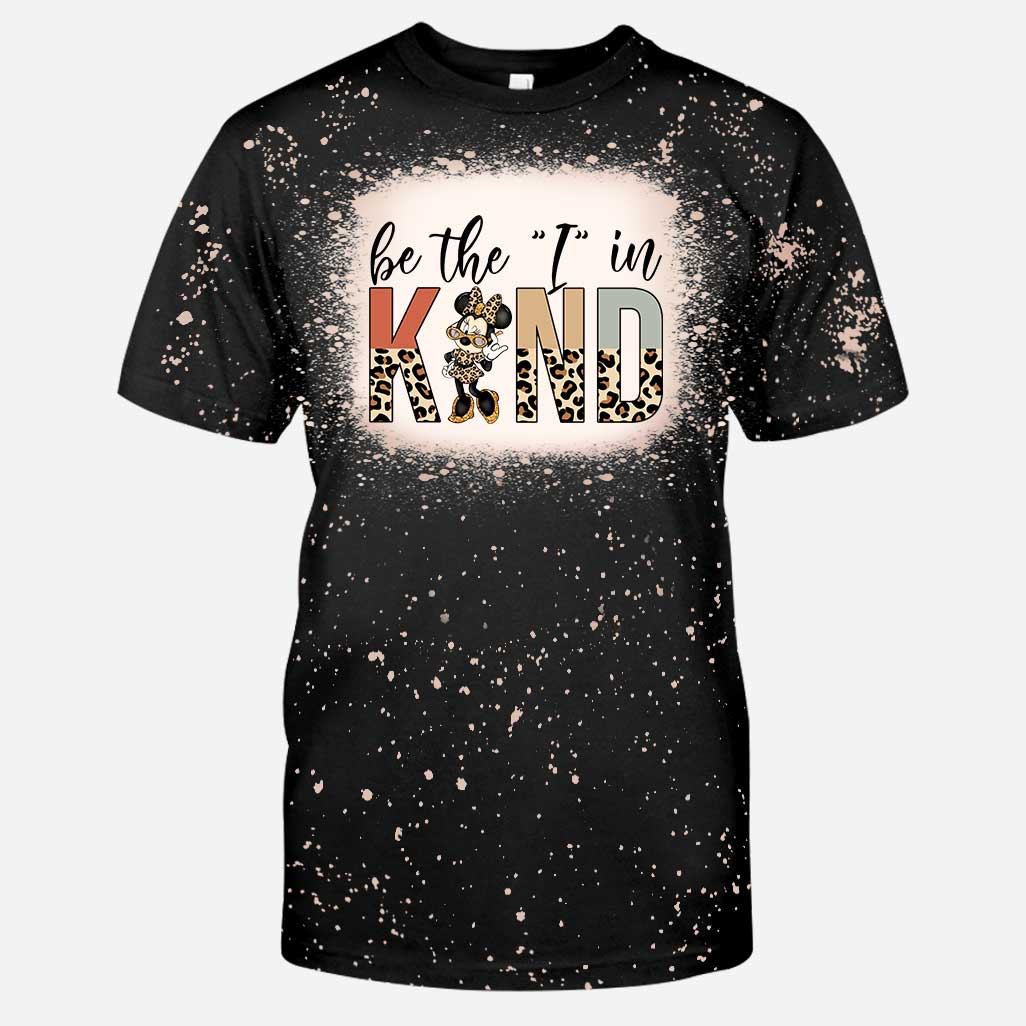 Be The I In Kind Mouse - Handmade Bleached Shirts