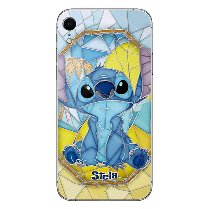 Stained Glass Hawaii - Personalized Ohana Phone case