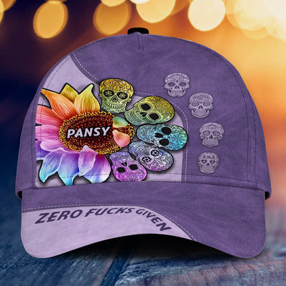 Zero F Given - Personalized Skull Classic Cap