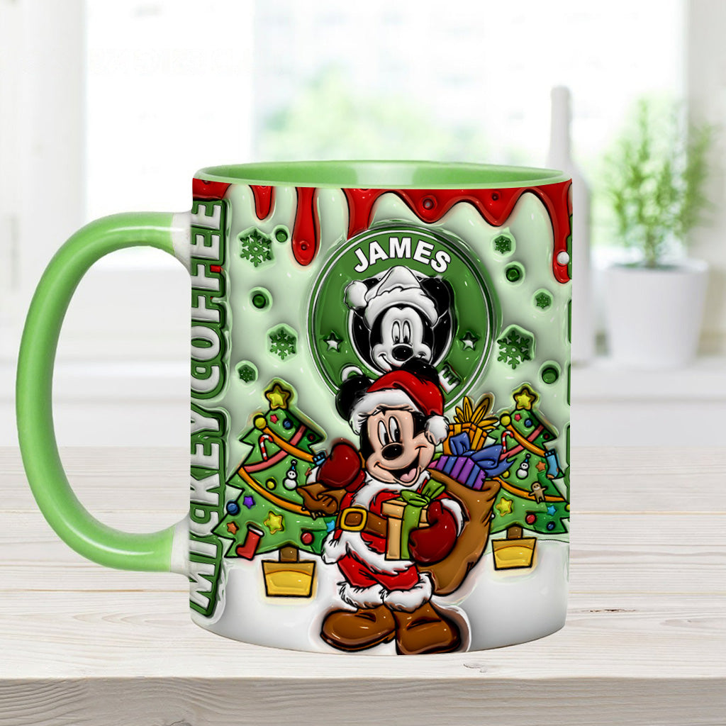 Magical Christmas - Personalized Mouse Accent Mug