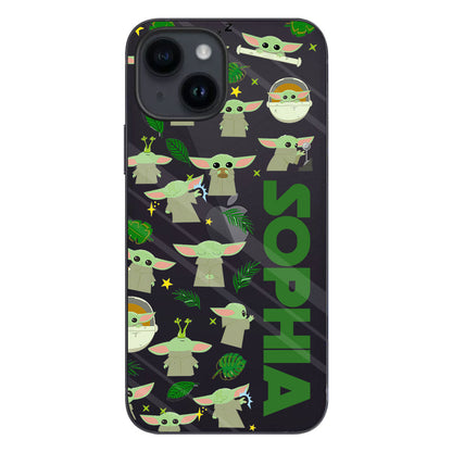 Baby Summer - Personalized The Force Clear Phone Case