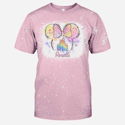 Magic Castle - Personalized Mouse Handmade Bleached Shirts