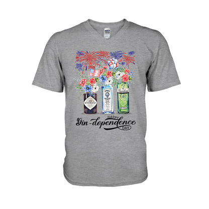 Happy Gin-dependence Day - Independence Day T-shirt and Hoodie