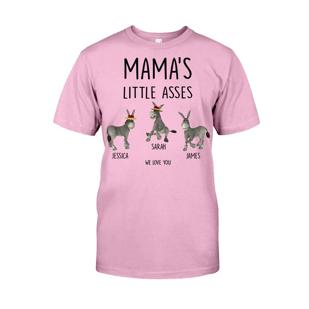 Little Asses - Gift for dad, grandpa, mom, uncle, aunt, grandma - Personalized T-shirt And Hoodie