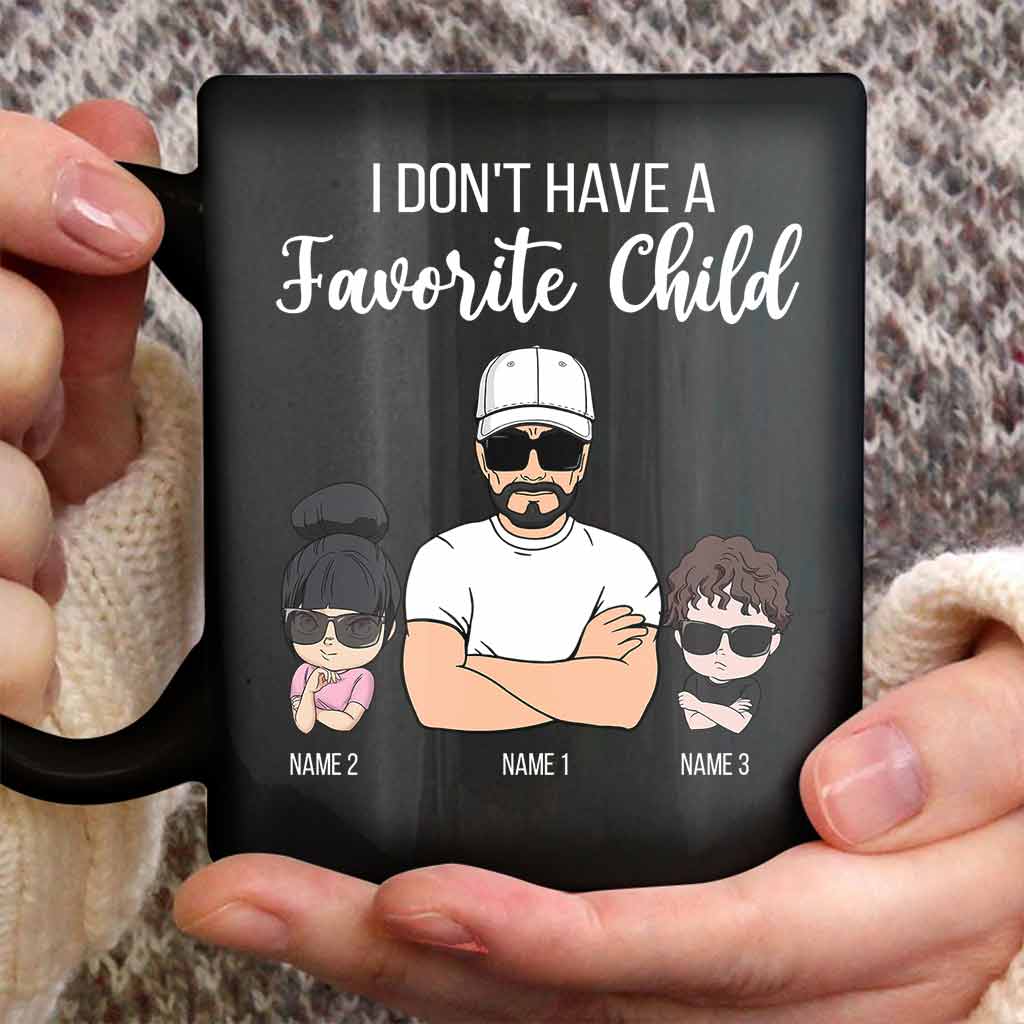 All My Kids Annoy Me Equally - Personalized Father's Day Mug