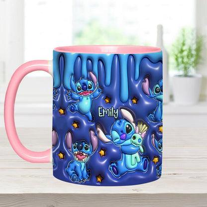 Ohana Means Family - Personalized Ohana Accent Mug