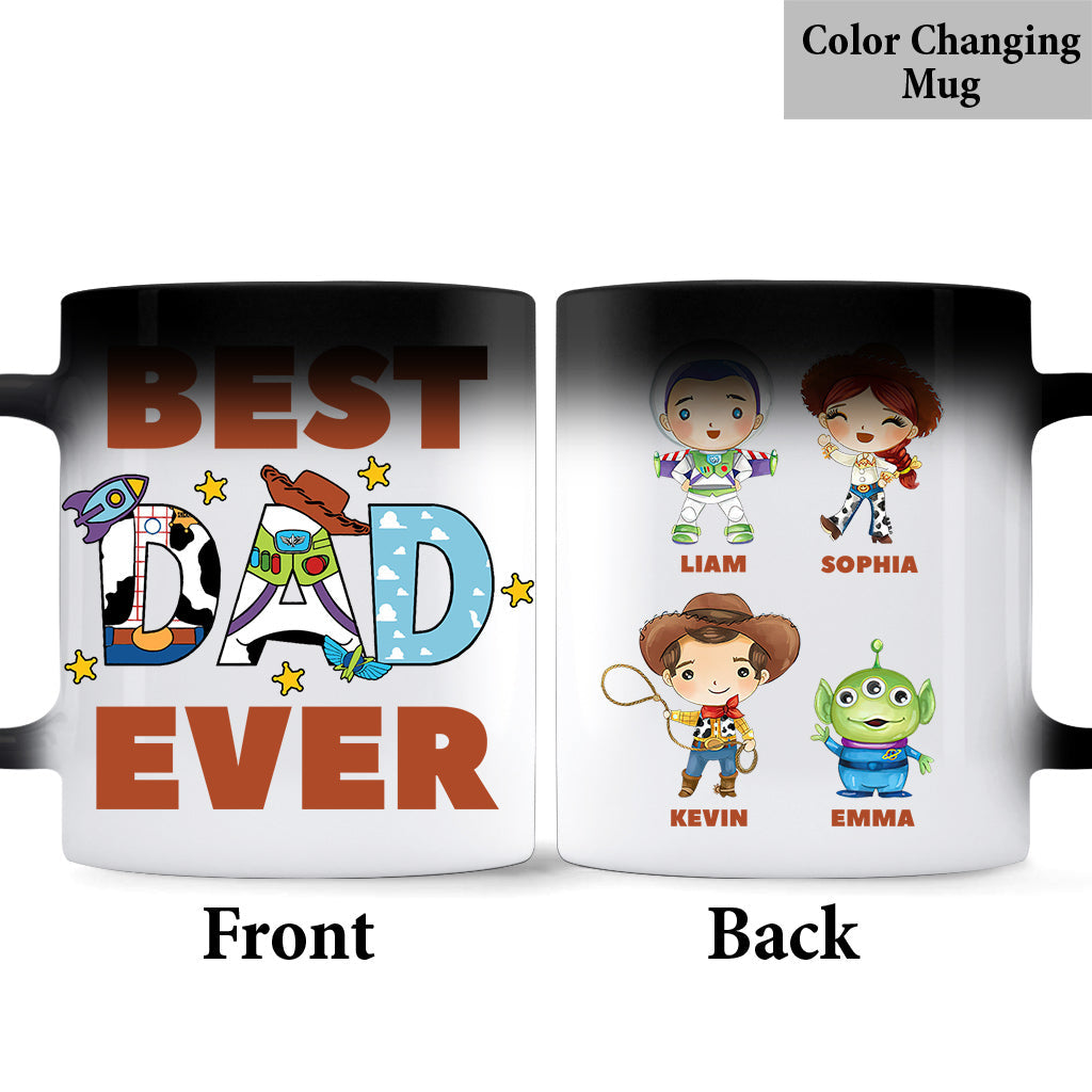 Best Dad Ever - Personalized Mouse Mug