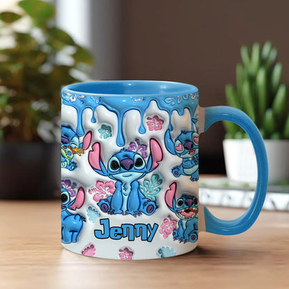 Ohana Means Family - Personalized Ohana Accent Mug