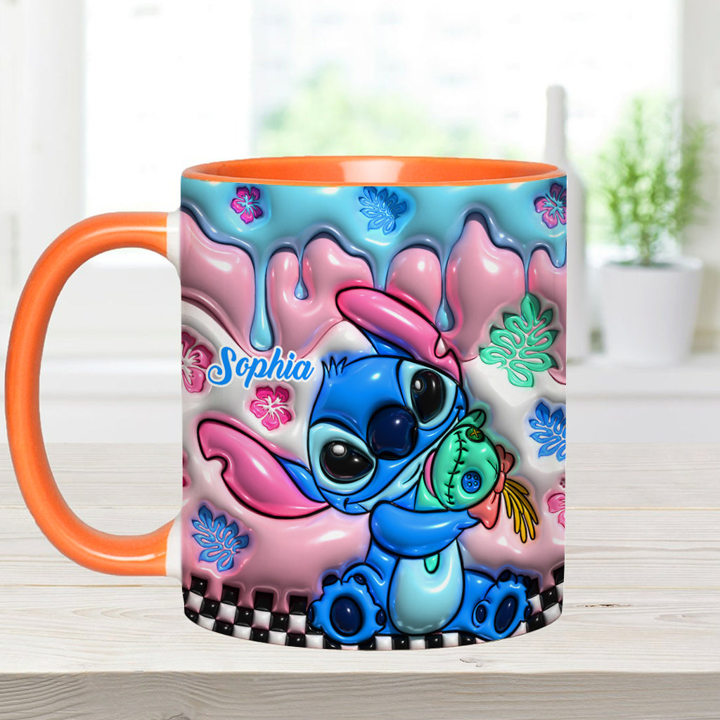Ohana Means Family - Personalized Ohana Accent Mug