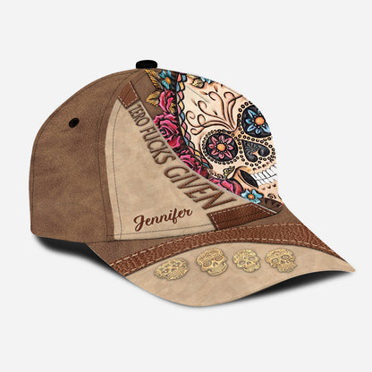 Zero F Given - Personalized Skull Classic Cap