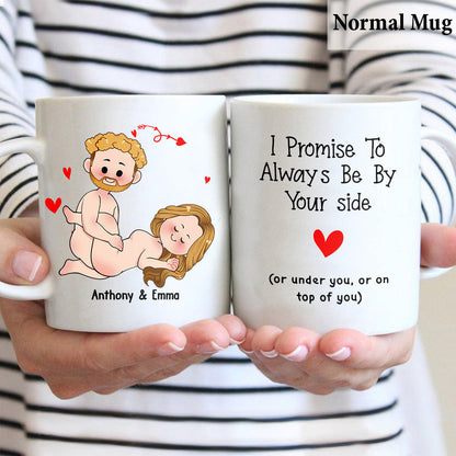 I Just Want You To Be Happy - Couple gift for husband, wife, boyfriend, girlfriend - Personalized Mug