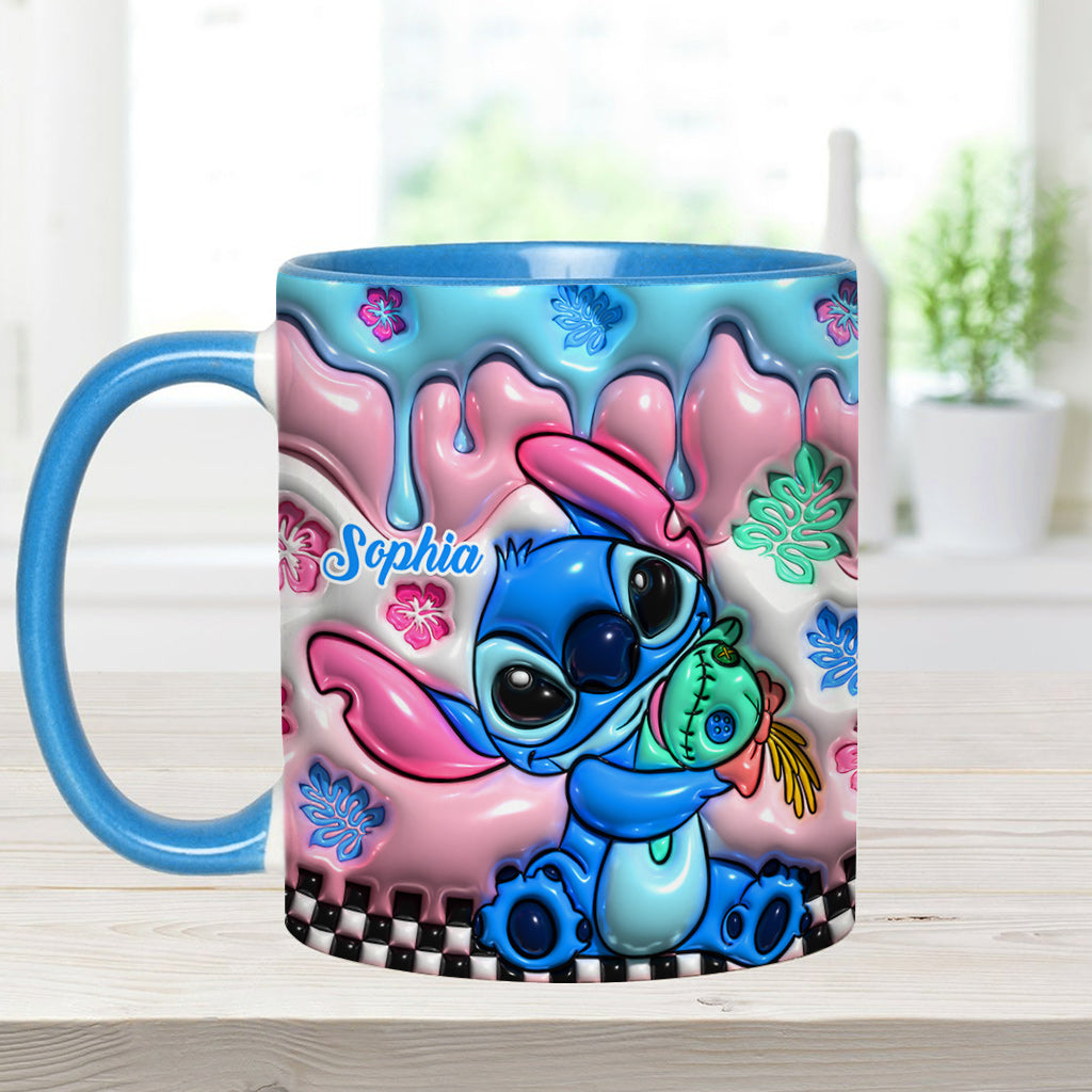 Ohana Means Family - Personalized Ohana Accent Mug