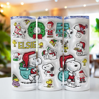 Best Friends - Personalized Skinny Tumbler