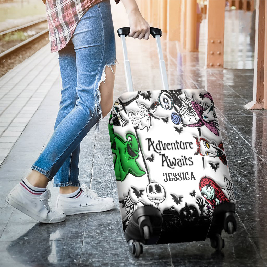 Nightmare - Personalized Nightmare Luggage Cover