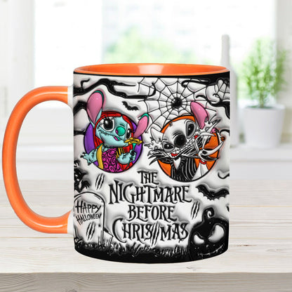 The Nightmare Before Christmas - Personalized Ohana Accent Mug