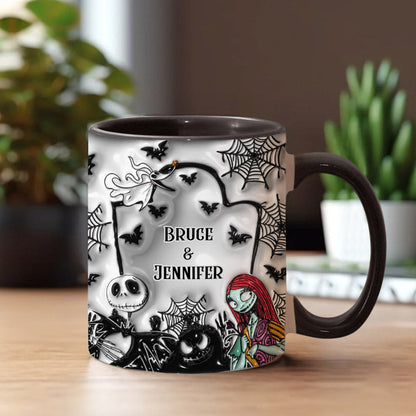 I'm Yours No Returns - Personalized Nightmare Accent Mug