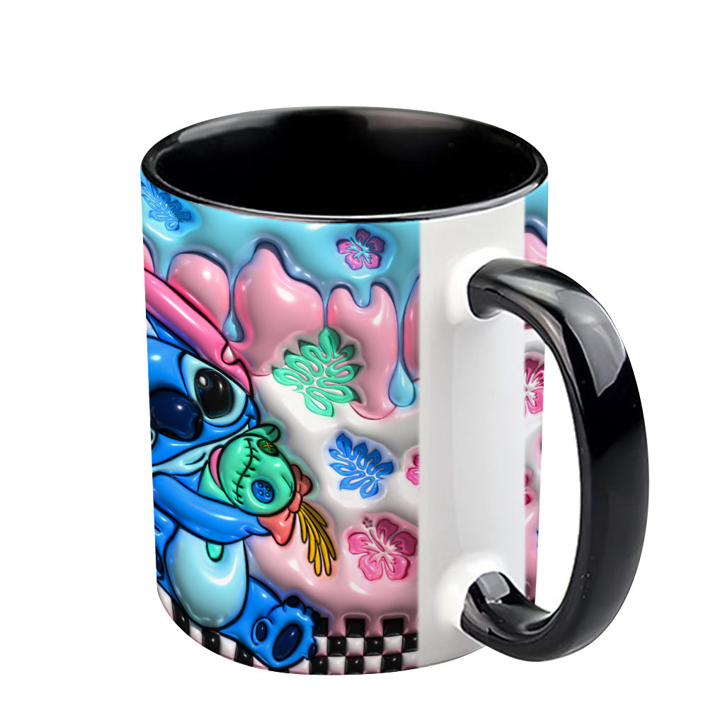 Ohana Means Family - Personalized Ohana Accent Mug