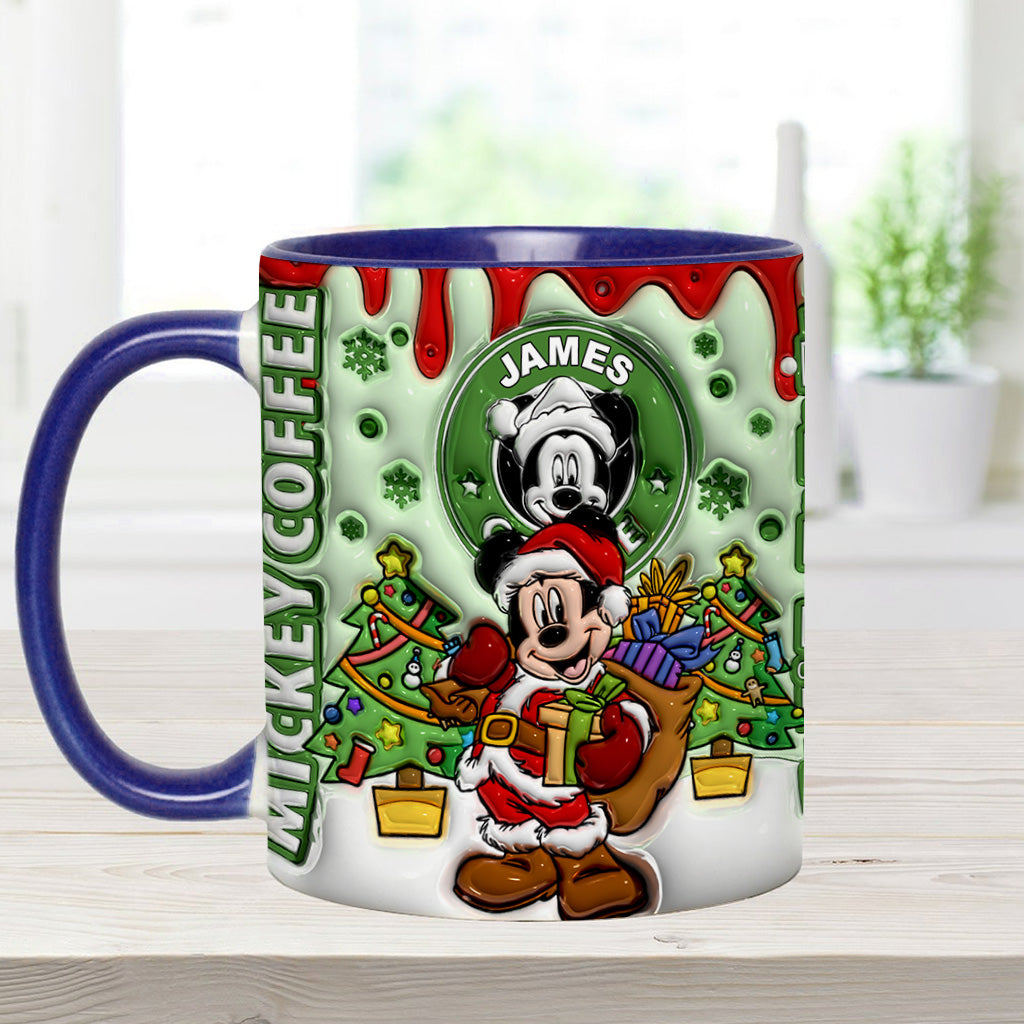 Magical Christmas - Personalized Mouse Accent Mug