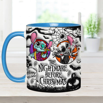 The Nightmare Before Christmas - Personalized Ohana Accent Mug
