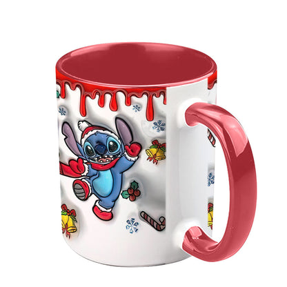 Merry Christmas - Personalized Ohana Accent Mug