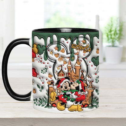 Magical Christmas - Personalized Mouse Accent Mug