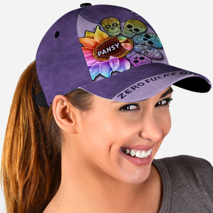 Zero F Given - Personalized Skull Classic Cap