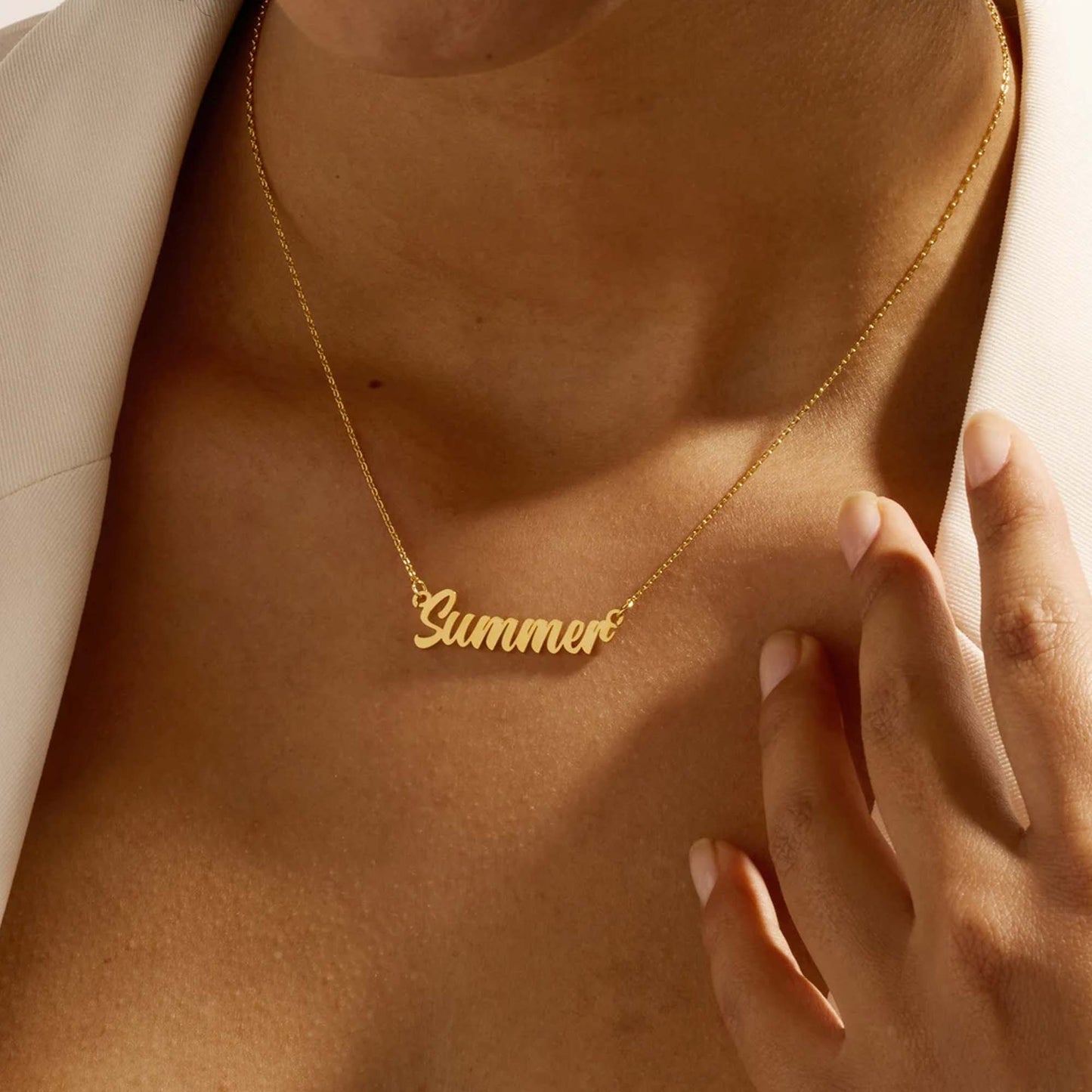 Custom Name - Personalized Daughter Name Necklace