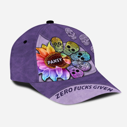 Zero F Given - Personalized Skull Classic Cap
