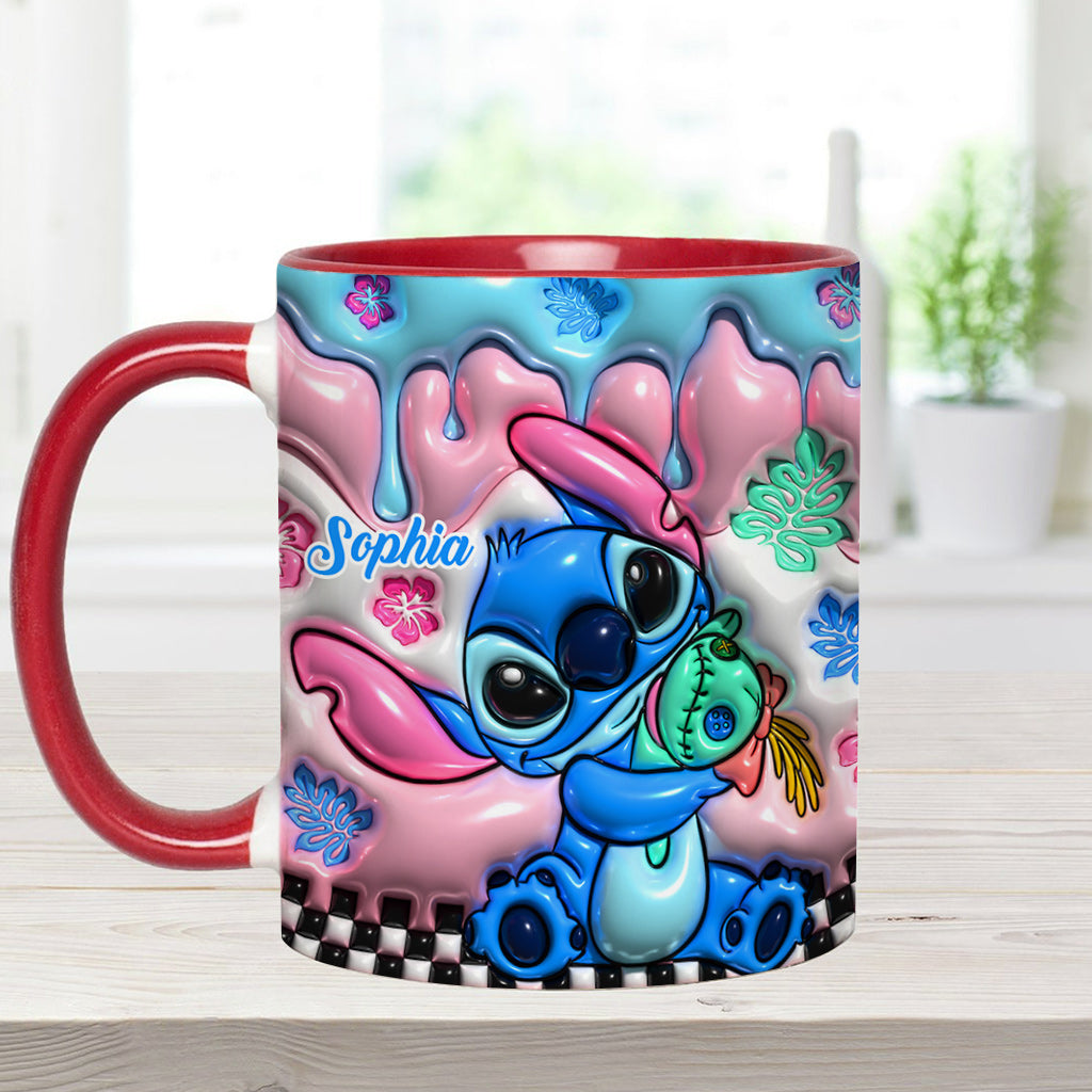 Ohana Means Family - Personalized Ohana Accent Mug