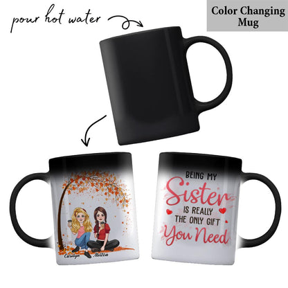 The Only Gift You Need - Personalized Sibling Mug