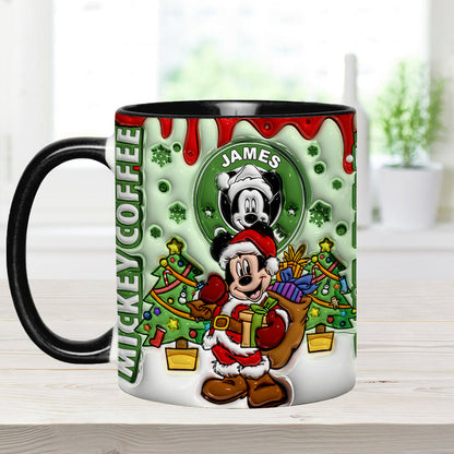 Magical Christmas - Personalized Mouse Accent Mug
