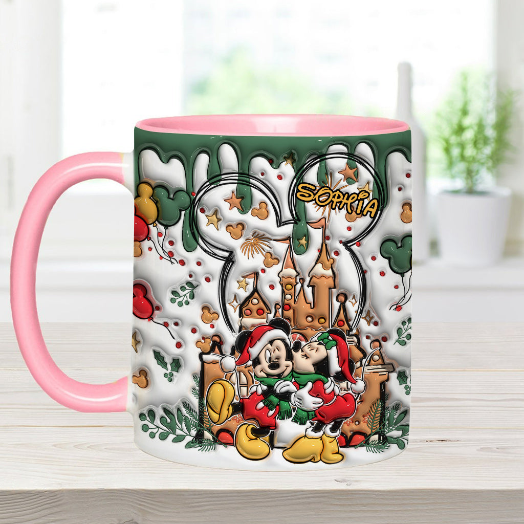 Magical Christmas - Personalized Mouse Accent Mug