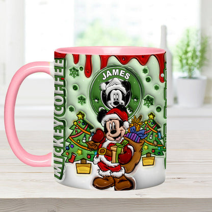 Magical Christmas - Personalized Mouse Accent Mug