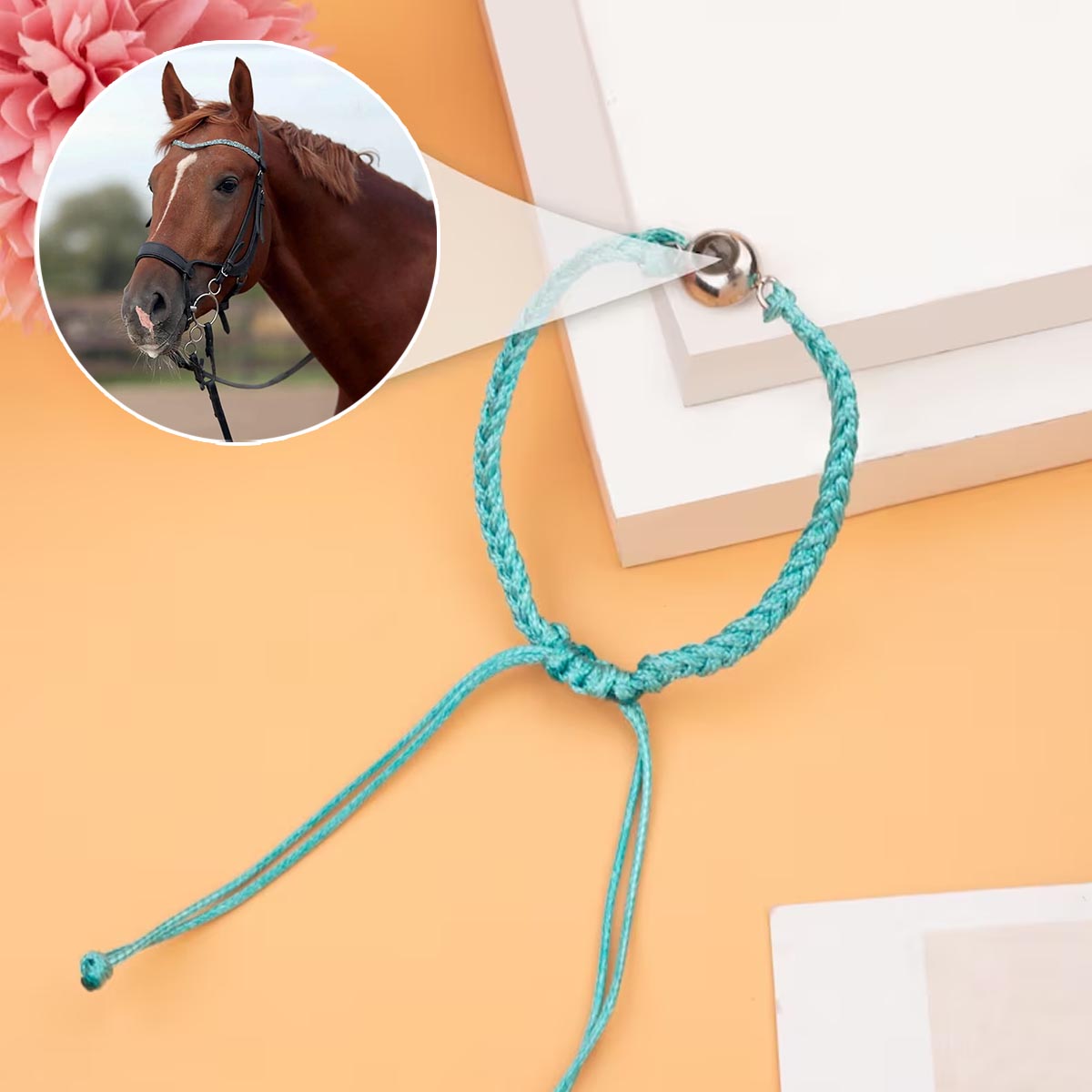 I Love My Horse - Personalized Horse Projection Bracelet