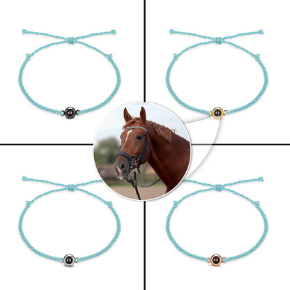 I Love My Horse - Personalized Horse Projection Bracelet
