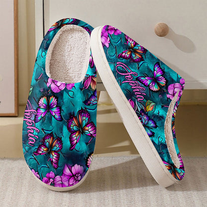 Love Butterflies - Personalized Butterfly Slippers