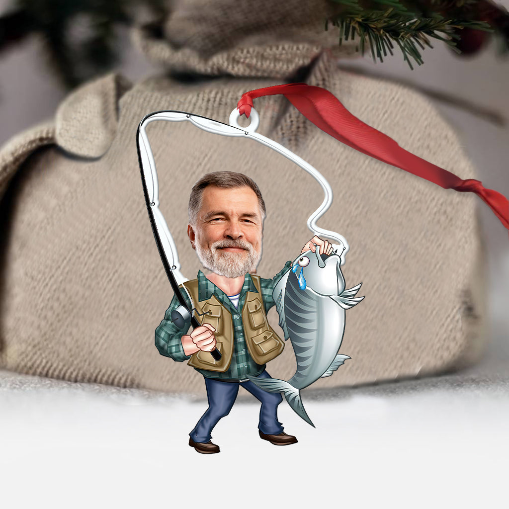 Love Fishing - Personalized Fishing Ornament