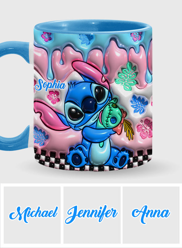 Ohana Means Family - Personalized Ohana Accent Mug