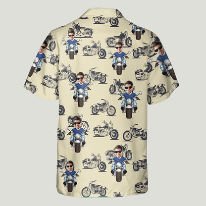 Motorbike Lovers - Personalized Biker Hawaiian Shirt