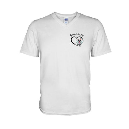Forever In My Heart - Personalized Dog T-shirt And Hoodie