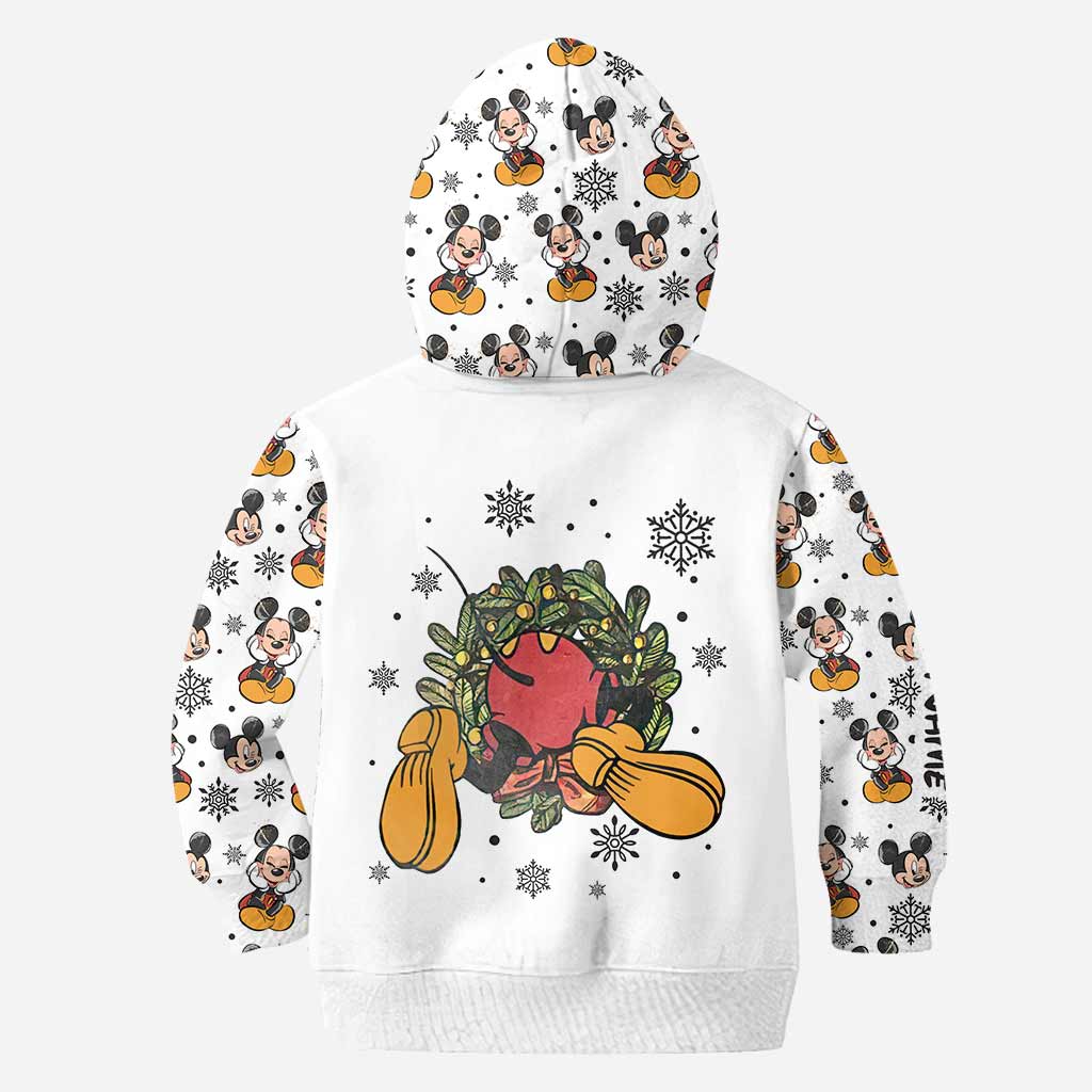 Merry Christmas - Personalized Christmas Mouse Hoodie and Leggings