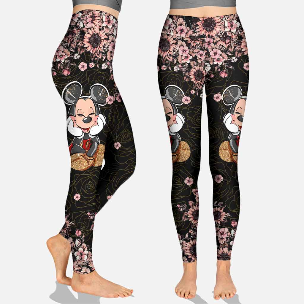 Magic Mouse Ears - Personalized Cross Tank Top and Leggings