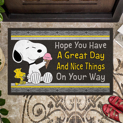 Nice Things On Your Way - Doormat