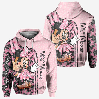 Mama & Mini Mouse Ears - Personalized All Over T-shirt and Hoodie