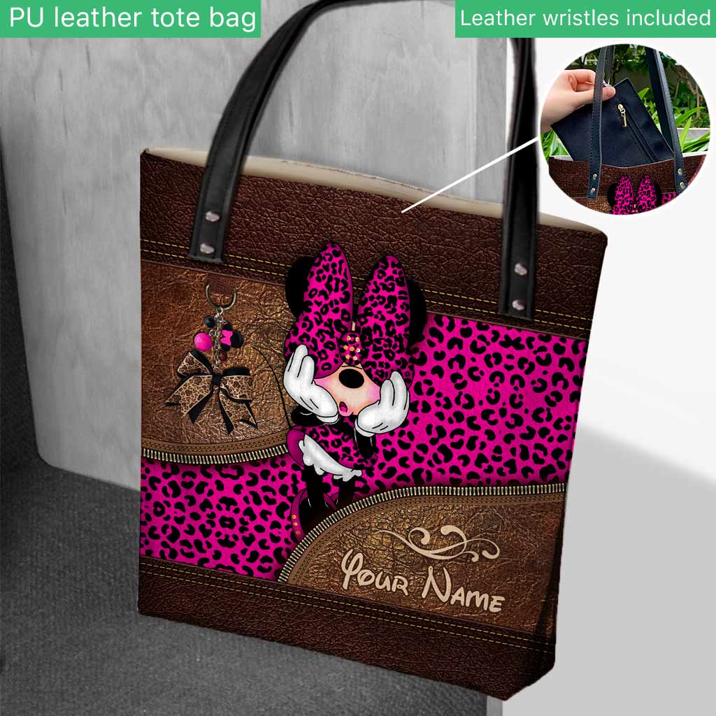 Dreamy Mouse Ears Stay With Me - Personalized Tote Bag