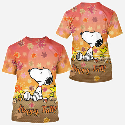 Happy Fall All Over Shirt 0823