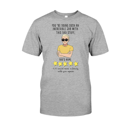 Incredible Dad - Personalized Father's Day T-shirt and Hoodie