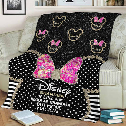 Magic Grandma - Personalized Mouse Blanket