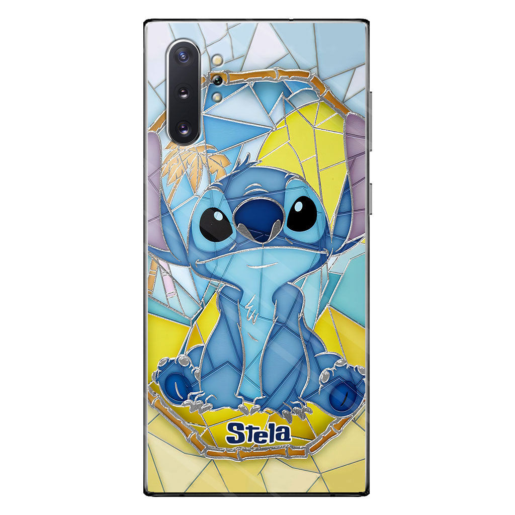 Stained Glass Hawaii - Personalized Ohana Phone case
