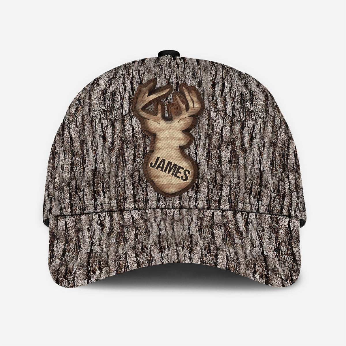 Love Hunting Tree Carving - Personalized Hunting Classic Cap